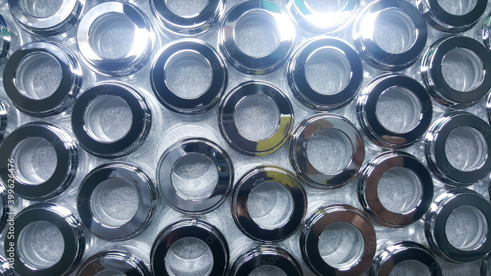 Circular plastic parts In plastic factories
Circular plastic parts In plastic factories