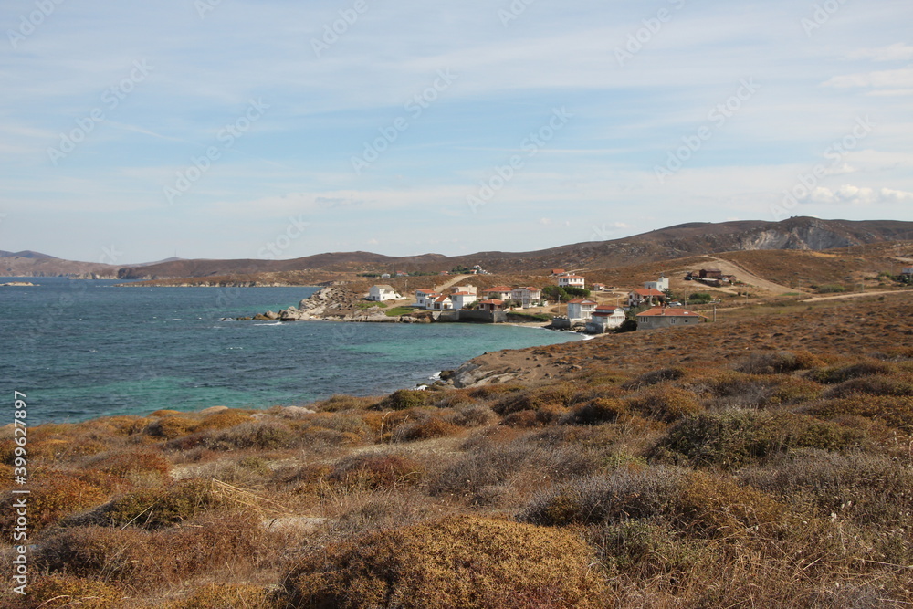 view of the coast of the sea