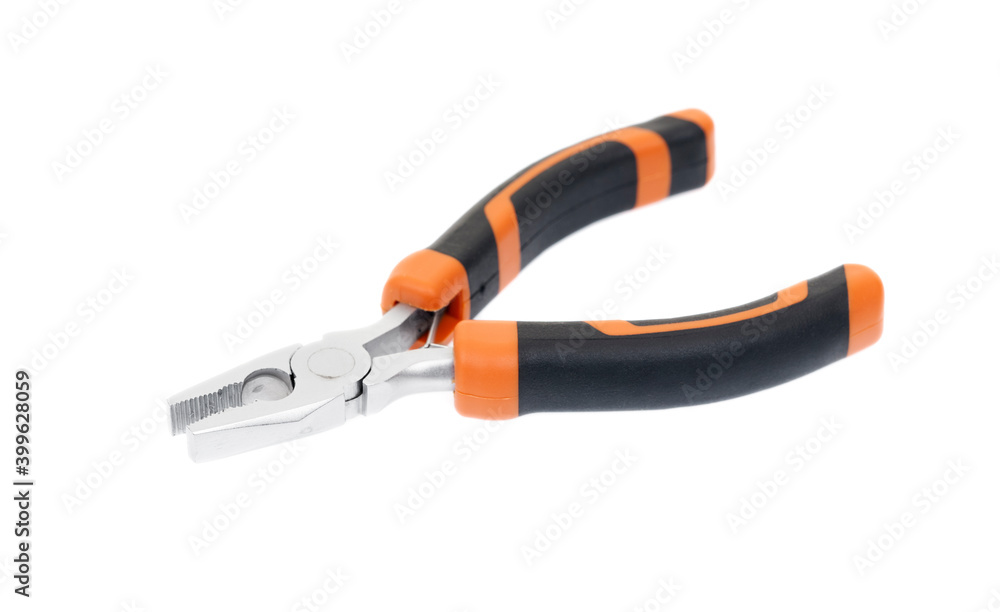 Obraz premium Pliers isolated on a white background 