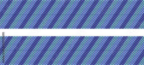 Vector seamless pattern of beads, abstract background