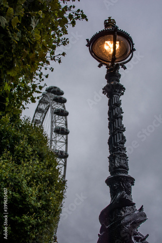old street lamp