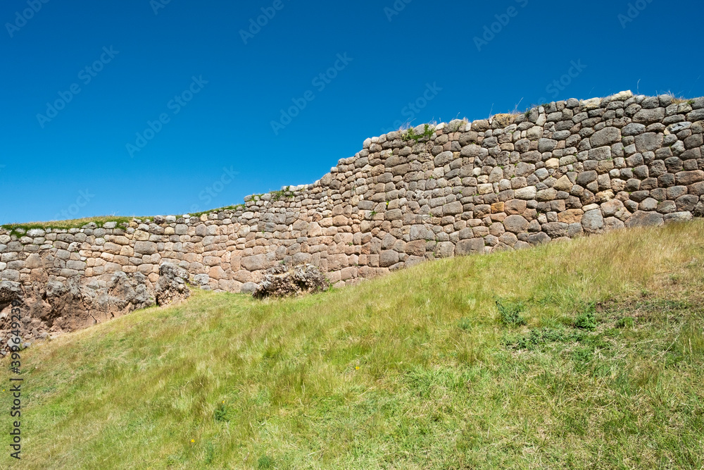ruins of the pisac in peru