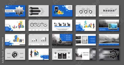New technologies. Business presentation, infographic design template with blue elements, background. Start a business. A team of people creates a business. Financial work.Use of flyers, marketing SEO
