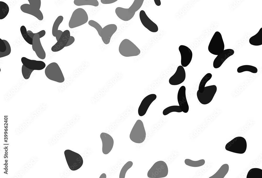 Light Silver, Gray vector texture with random forms. Light Silver, Gray vector texture with random forms.