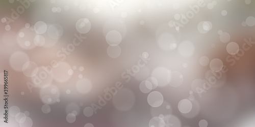 Abstract bokeh lights background illustration.