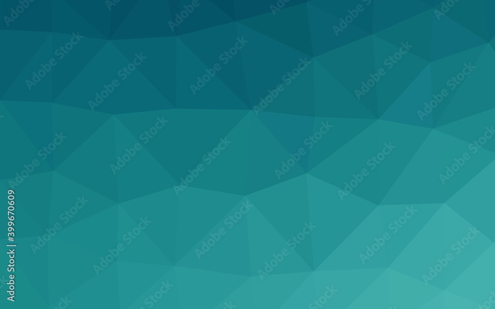 Light BLUE vector polygon abstract layout. Light BLUE vector polygon abstract layout.