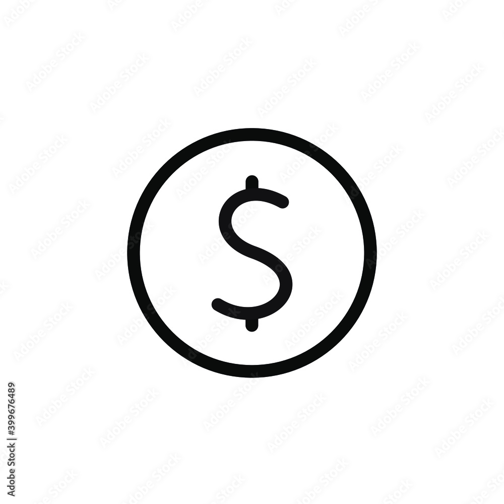 black coin icon vector flat design black coin icon vector flat design