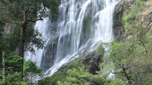 Khlong Lan Waterfall, Beautiful waterfalls in klong Lan national park of Thailand. Khlong Lan Waterfall, KamphaengPhet Province - Thailand