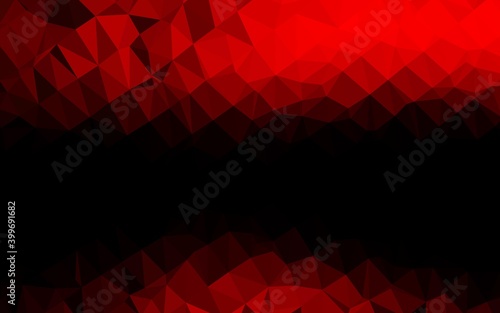 Light Red vector low poly texture.