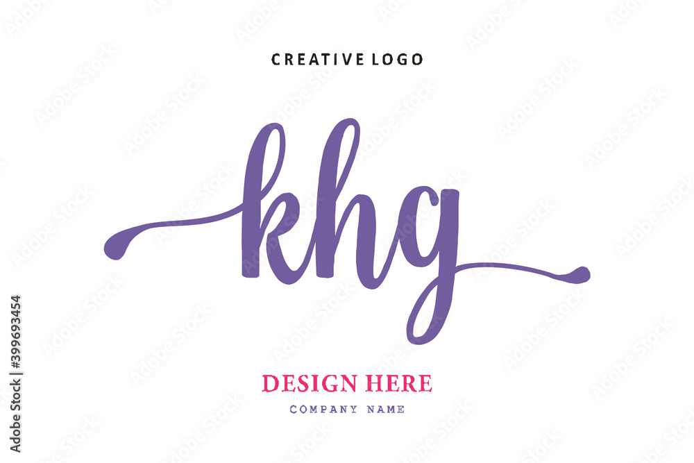 KHG lettering logo is simple, easy to understand and authoritative KHG lettering logo is simple, easy to understand and authoritative