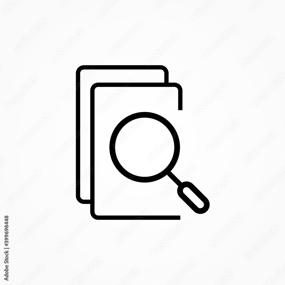 document search icon