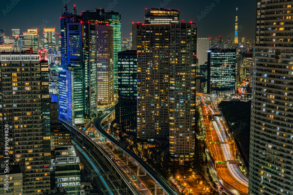 東京の夜景
東京の夜景