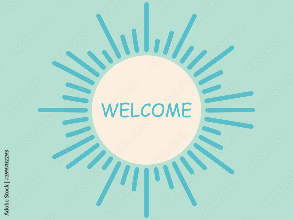 Sunbursts and frame, vector illustration Sunbursts and frame, vector illustration
