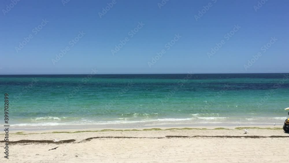 Surf Life Saving Australia patrolling on beach Surf Life Saving Australia patrolling on beach