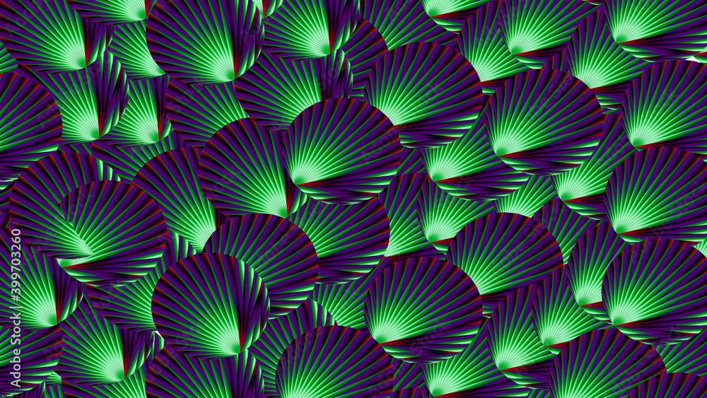 Fototapeta premium colorful symmetrical repeating patterns for textiles, ceramic tiles, wallpapers and designs.