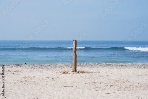 fence on the beach