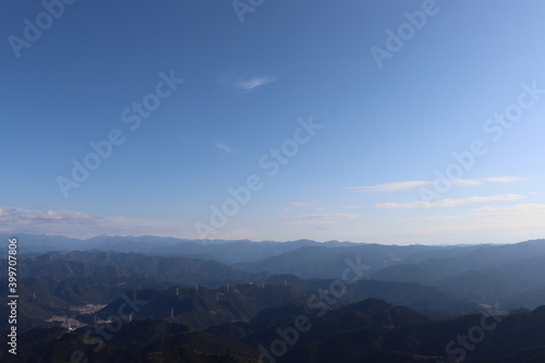 明神山から見る綺麗な景色