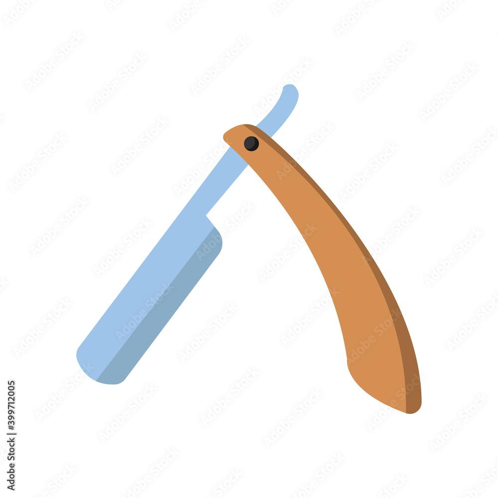 straight razor icon vector illustration design straight razor icon vector illustration design