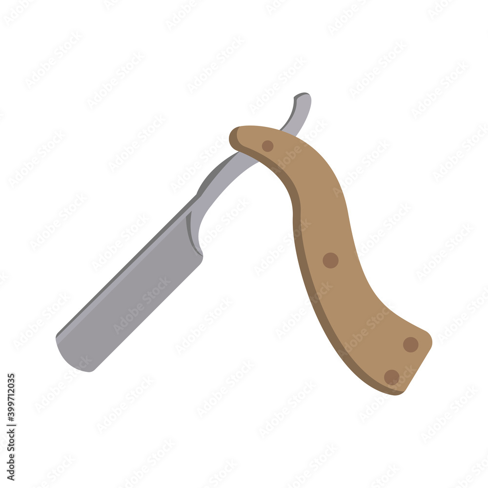 straight razor icon vector illustration design straight razor icon vector illustration design