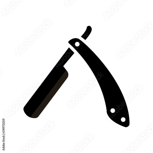straight razor icon vector illustration design