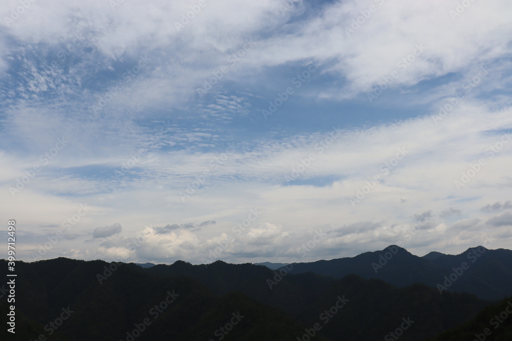 Obraz premium 宇連山から見る綺麗な景色