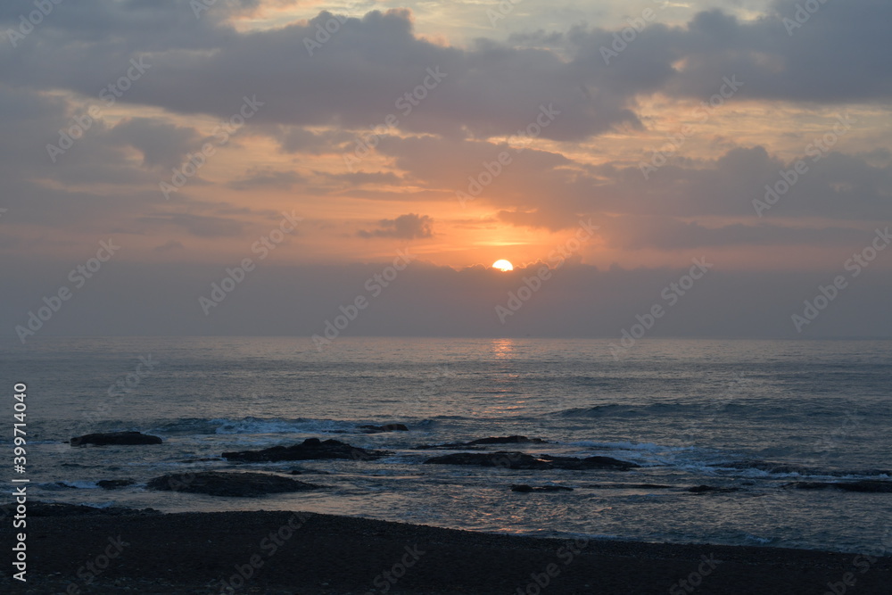 朝の海 朝の海
