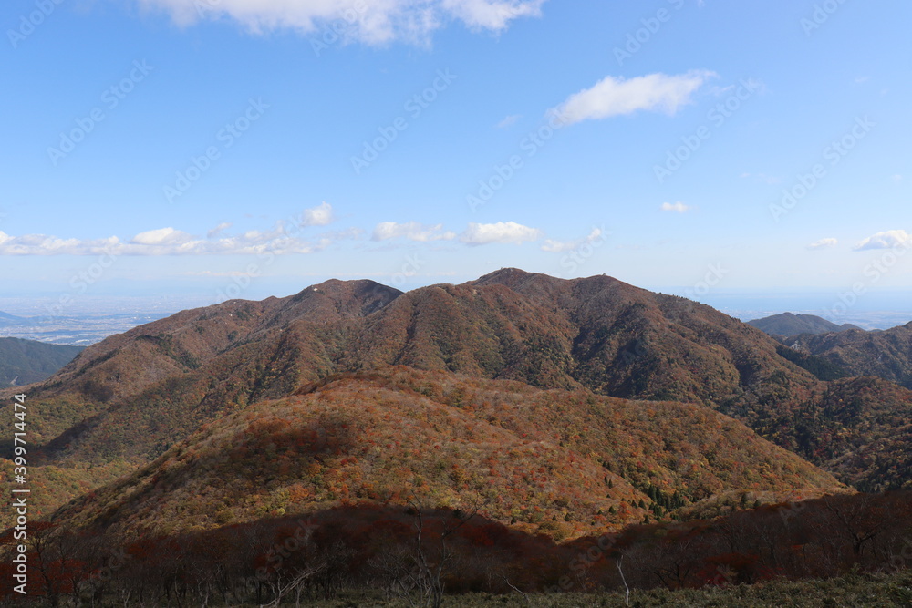 雨乞岳から見る綺麗な景色 雨乞岳から見る綺麗な景色