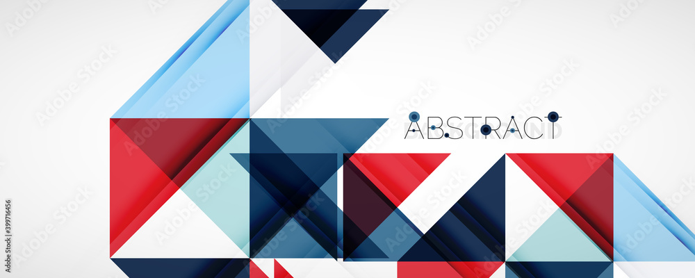 Set of vector triangle geometric backgrounds. Vector illustration for covers, banners, flyers and posters and other designs Set of vector triangle geometric backgrounds. Vector illustration for covers, banners, flyers and posters and other designs