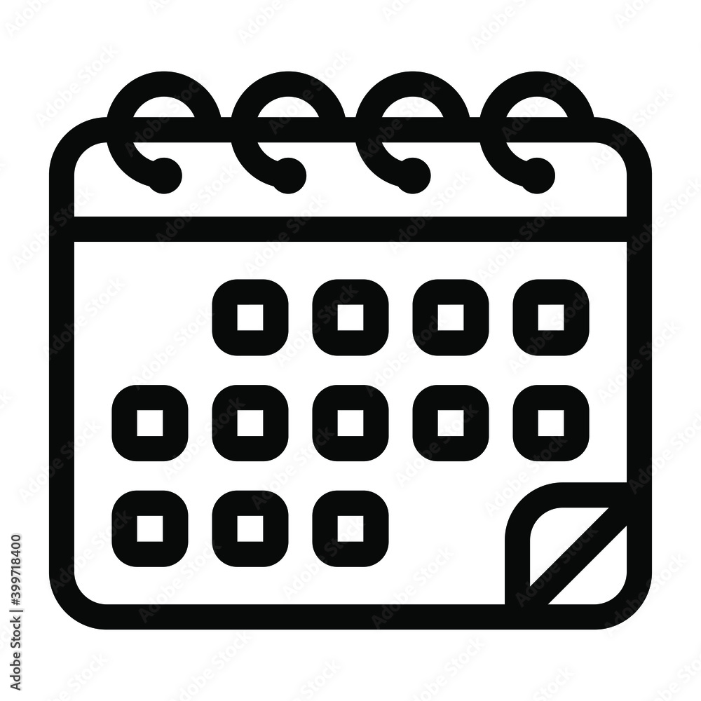 List of planned or scheduled events, calendar in glyph design
List of planned or scheduled events, calendar in glyph design