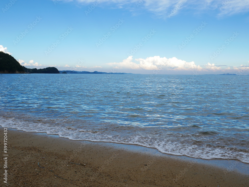 beach and sea