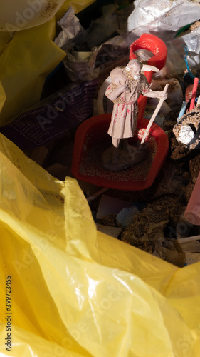 toy in the trash