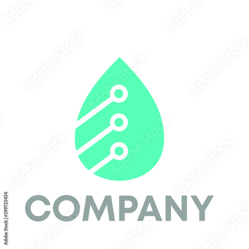 Water Tech logo design