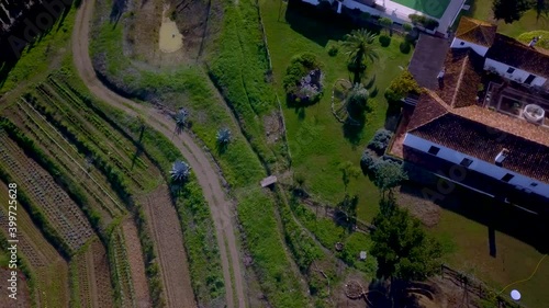 Ecological garden in Andalusian farmhouse