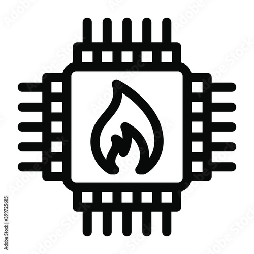 
Cpu overheating in editable glyph icon 
