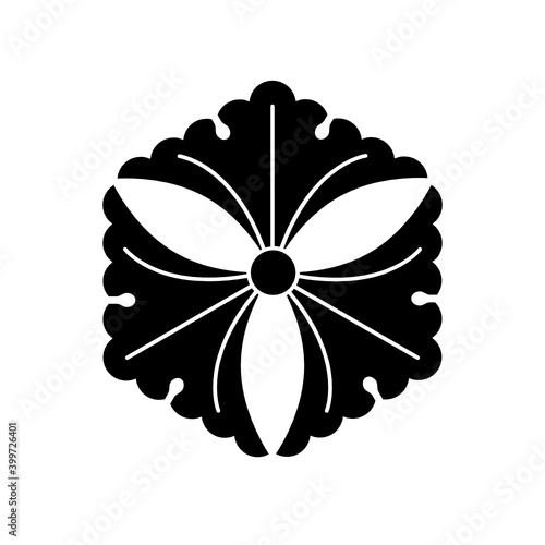 銀杏紋・六角三つ銀杏（ろっかくみついちょう）