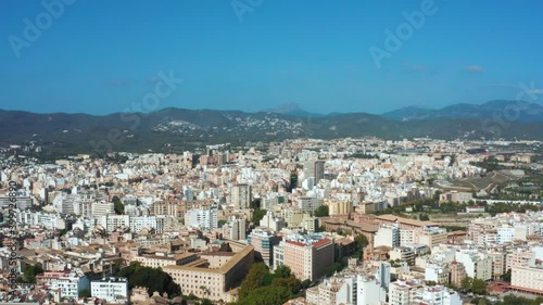 Wallpaper Mural Aerial shot of beautiful Palma in Spain Torontodigital.ca