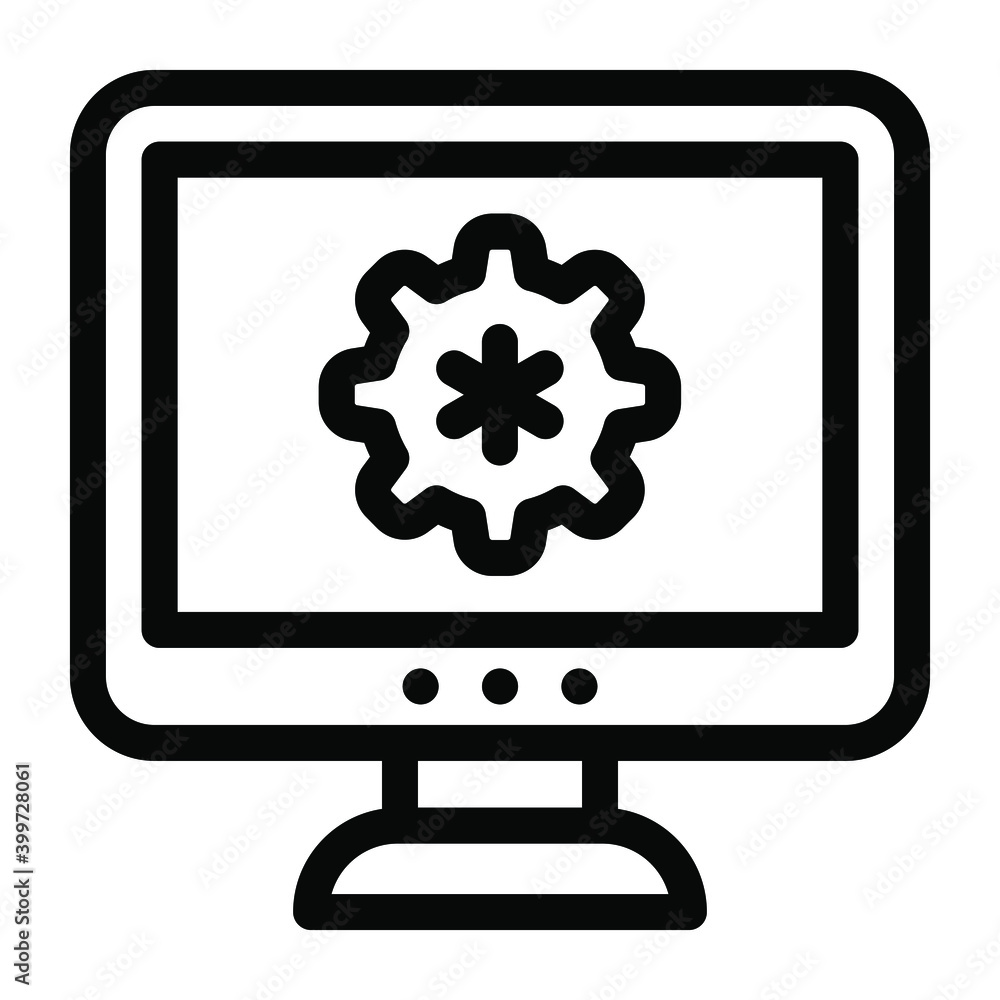 System setting in glyph icon
System setting in glyph icon