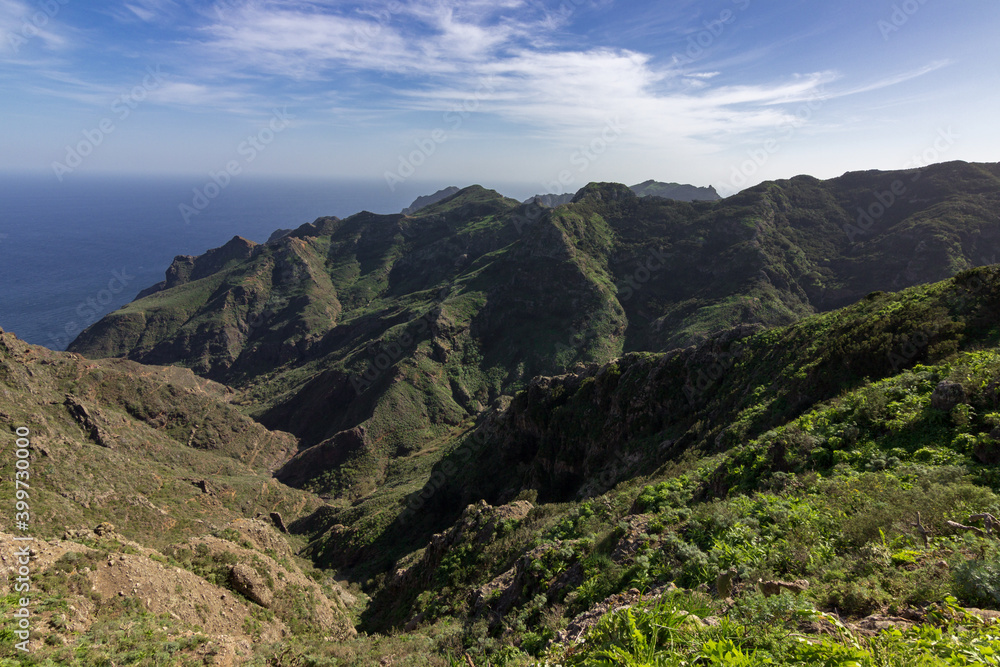 Views of Anaga Natural Park in the north of Tenerife Views of Anaga Natural Park in the north of Tenerife