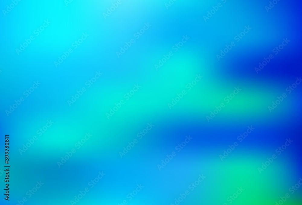 Light BLUE vector blurred shine abstract texture.