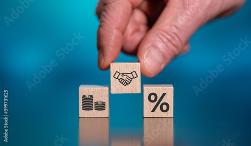 Photo Concept of loan