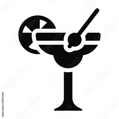 
Party celebration toast, solid icon of drinks cheers 
