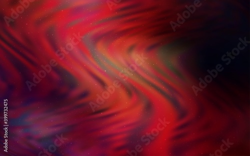 Dark Red vector background with astronomical stars. Modern abstract illustration with Big Dipper stars. Smart design for your business advert.