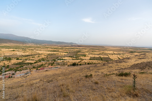 Farm fields in southern Spain