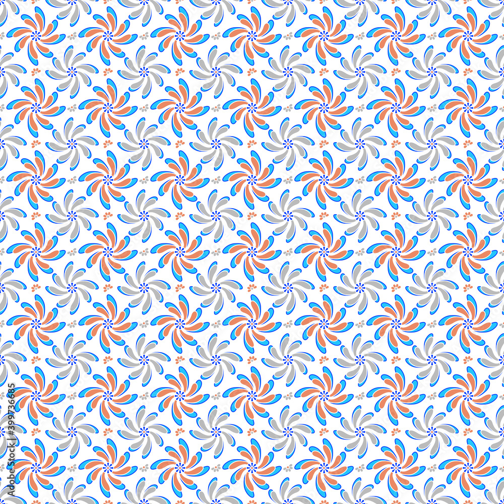 Seamless pattern with flowers Seamless pattern with flowers