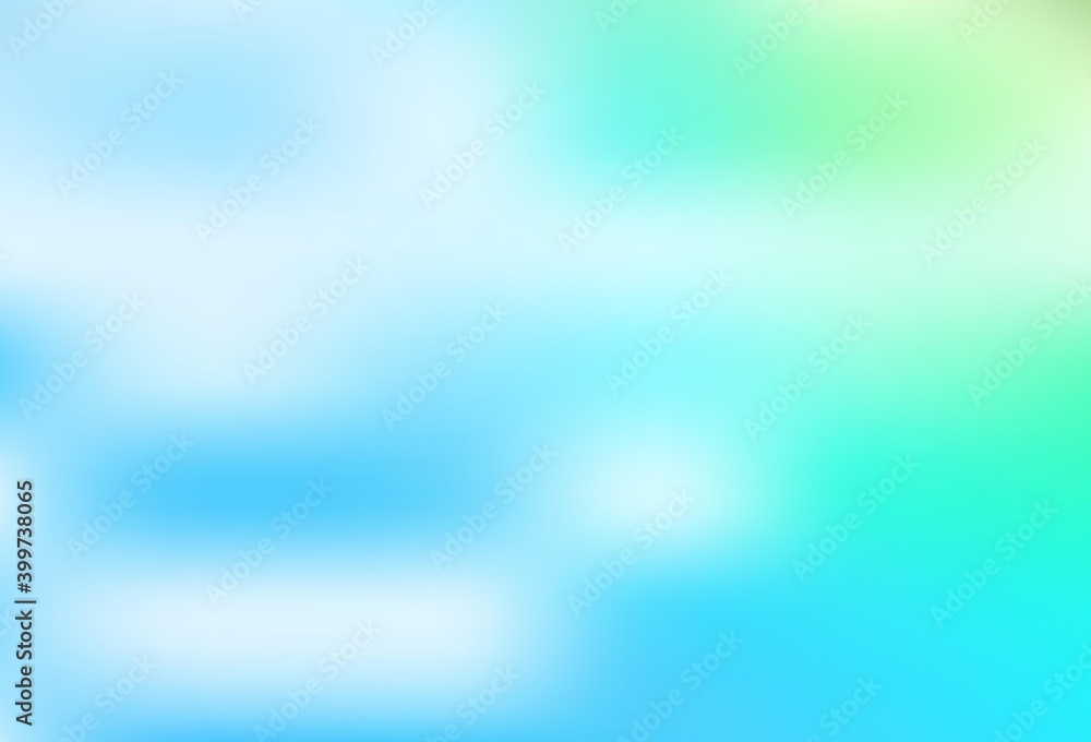 Light Blue, Green vector blurred pattern. Light Blue, Green vector blurred pattern.