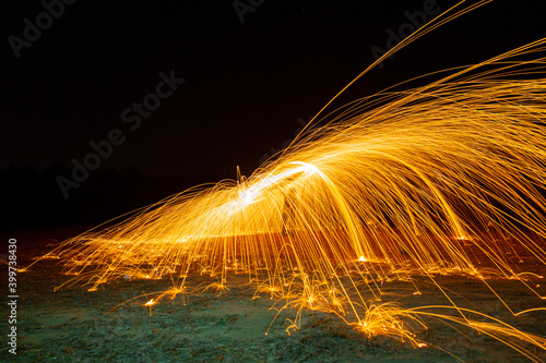 Terkos Lake night exposure / istanbul photo