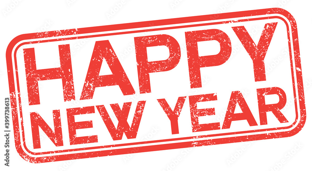 Happy New Year. Vector Rubber Stamp. Happy New Year. Vector Rubber Stamp.