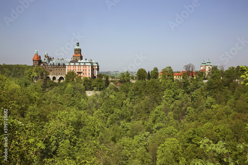 Ksiaz castle near Walbrzych. Poland