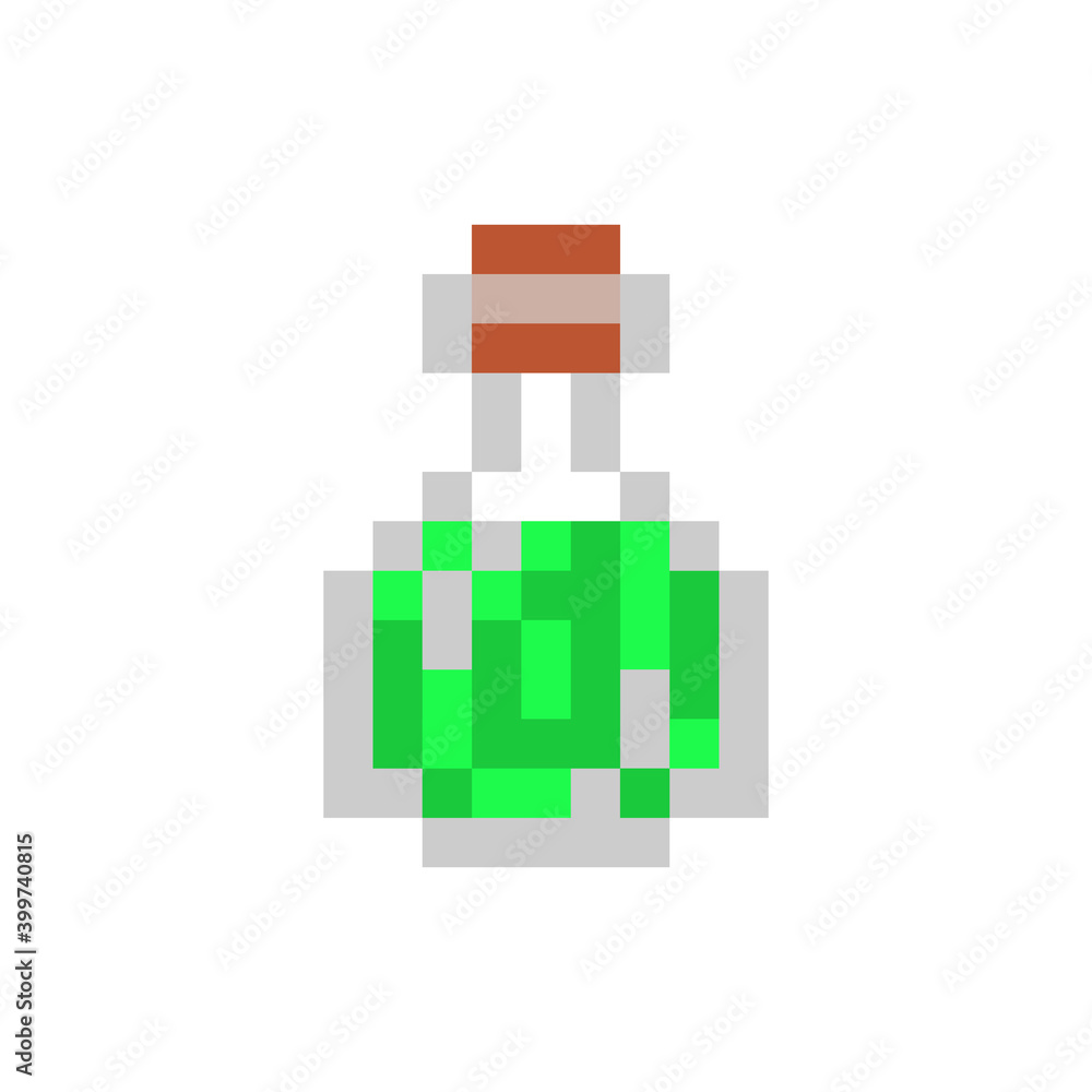 Pixel crystal, diamond icon. Template web object app, ui. Vector illustration. EPS 10