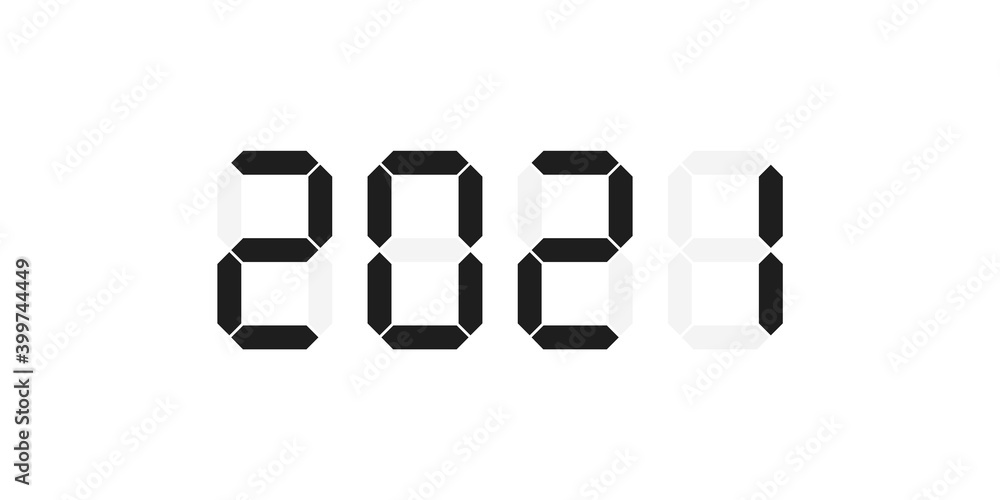 2021 digital in the form of electronic numbers. Happy New Year 2021. New 2021. Inscription 2021. Vector illustration. 2021 digital in the form of electronic numbers. Happy New Year 2021. New 2021. Inscription 2021. Vector illustration.